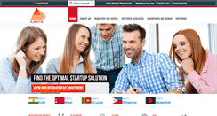 Desktop Screenshot of ajeetsrecruitment.com